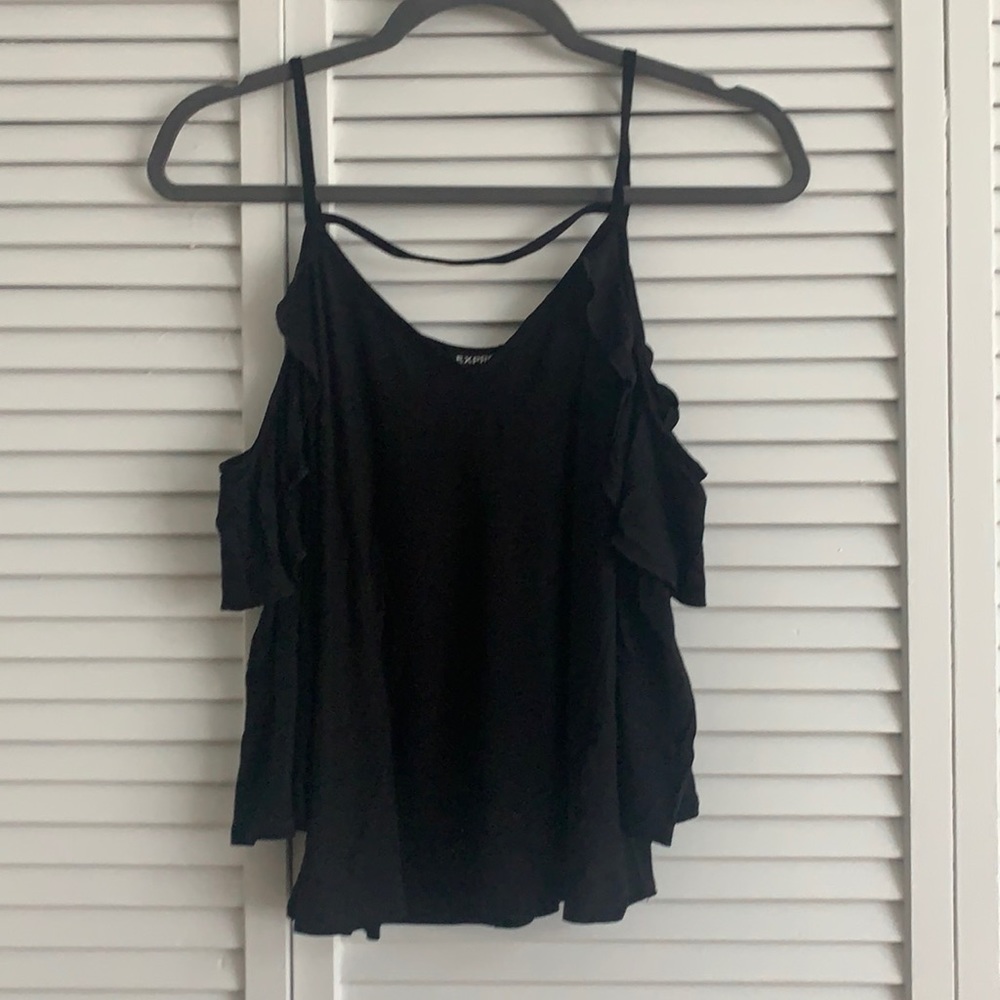 Express cold shoulder shirt - Picture 1 of 3
